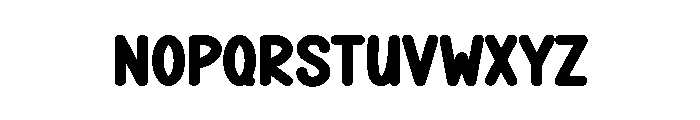 Pink Beach Font LOWERCASE