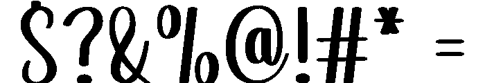 Pink Jurnal Font OTHER CHARS
