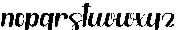 Pink Jurnal Font LOWERCASE