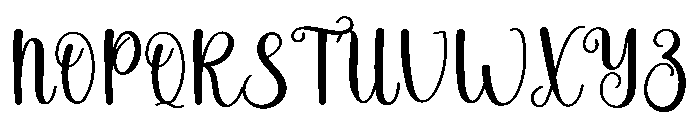 Pink Love Font UPPERCASE