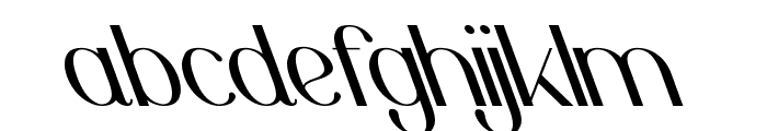 Pinkerston Oblique Font LOWERCASE