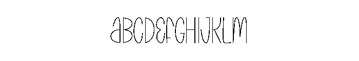 Pinky Baby Font UPPERCASE