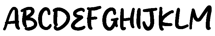 Pinky Flower Font UPPERCASE