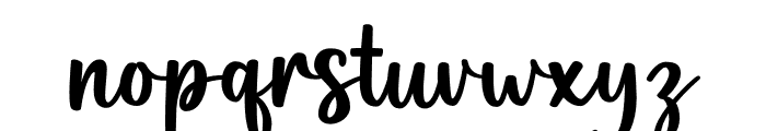 Pinky Promise Font LOWERCASE