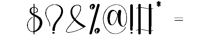 Pinky1 Font OTHER CHARS
