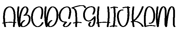 Pinkytoe Font UPPERCASE