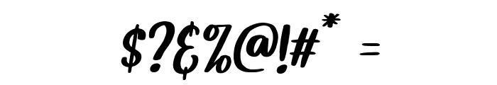 Pintgram Italic Font OTHER CHARS