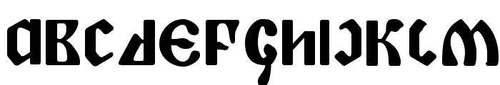 Piper Pie Bold Font LOWERCASE