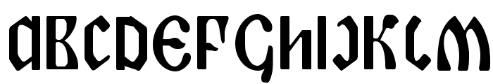 Piper Pie Condensed Font UPPERCASE