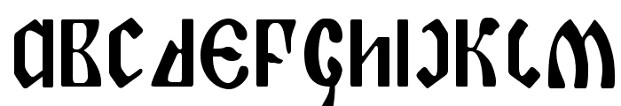 Piper Pie Condensed Font LOWERCASE