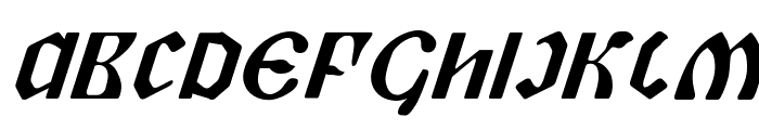 Piper Pie Italic Font UPPERCASE