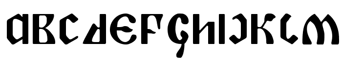 Piper Pie Font LOWERCASE