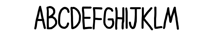 Piper's Playroom Font UPPERCASE