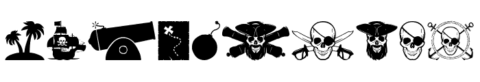 Piratas Font OTHER CHARS