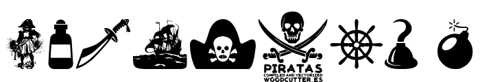 Piratas Font OTHER CHARS