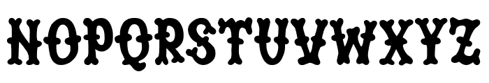Pirate Biker Font LOWERCASE