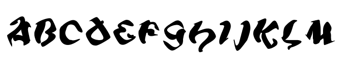 Piratiqua Font UPPERCASE