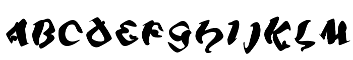 Piratiqua Font LOWERCASE