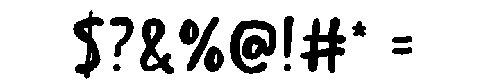 Pistachio Font OTHER CHARS