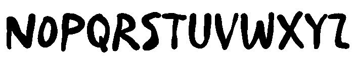 Pistachio Font UPPERCASE