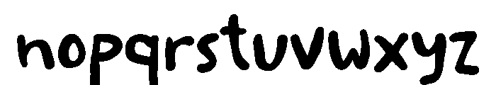 Pistachio Font LOWERCASE