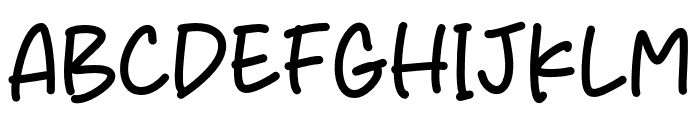 Pitaya Fruit Font UPPERCASE