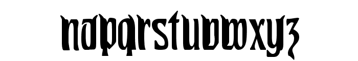 Pittoresk Condensed Font LOWERCASE