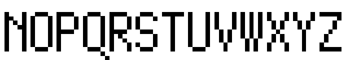 Pix32PixelFont Font UPPERCASE
