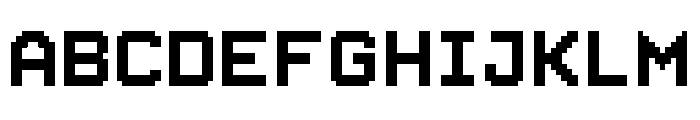 PixCon Font UPPERCASE