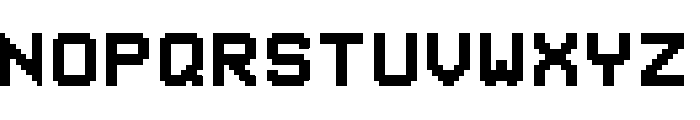 PixCon Font LOWERCASE
