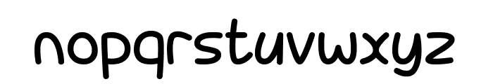 Pixabubble Font LOWERCASE