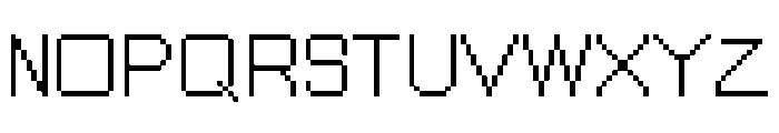 PixdorTwo Font UPPERCASE