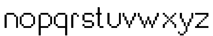 PixdorTwo Font LOWERCASE