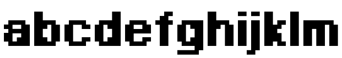Pixel Arial 11 Bold Font LOWERCASE