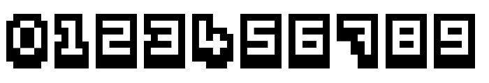 Pixel Bit Advanced Regular Font OTHER CHARS