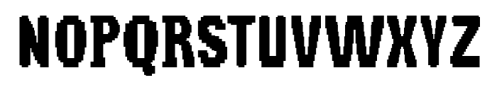 Pixel Book Font UPPERCASE