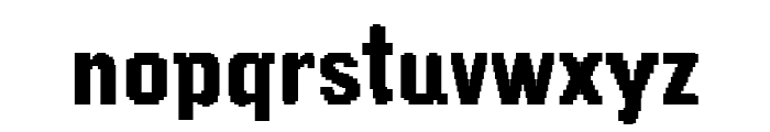 Pixel Book Font LOWERCASE