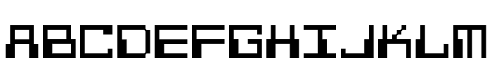 Pixel Calculon Font LOWERCASE