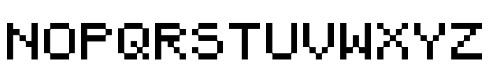Pixel Coleco Font LOWERCASE