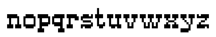 Pixel Cowboy Font LOWERCASE