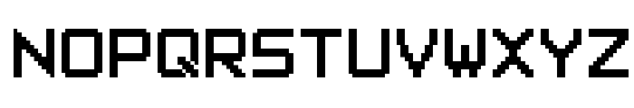 Pixel Font-7 Font UPPERCASE