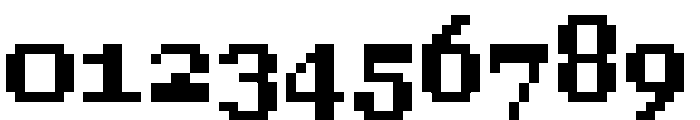 Pixel Georgia Bold Font OTHER CHARS