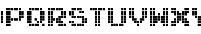 Pixel Highscore Regular Font UPPERCASE