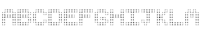 Pixel III Regular Font UPPERCASE