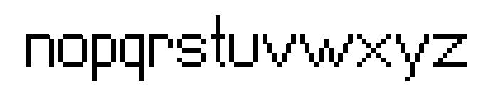 Pixel Life Font LOWERCASE