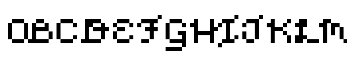 Pixel Love Font UPPERCASE