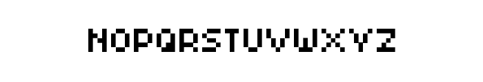 Pixel Maz Regular Font UPPERCASE