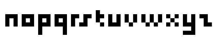 Pixel Millennium Font LOWERCASE
