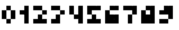 Pixel Nano Regular Font OTHER CHARS