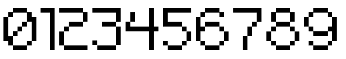 Pixel-Noir Regular Skinny Short Font OTHER CHARS